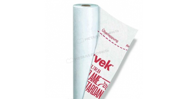 Мембрана гидроизоляционная ветрозащитная огнезащитная Tyvek FireCurb HouseWrap без логотипа (1.5х50 м) ― купить по приемлемым ценам в интернет-магазине Компании Металл Профиль.