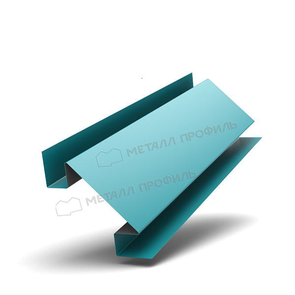 Планка угла внутреннего сложного 75х3000 (ПЭ-01-5021-0.5) ― заказать в Компании Металл Профиль по приемлемым ценам.