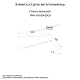 Планка карнизная 100х69х2000 (ПЭ-01-6005-0.5)